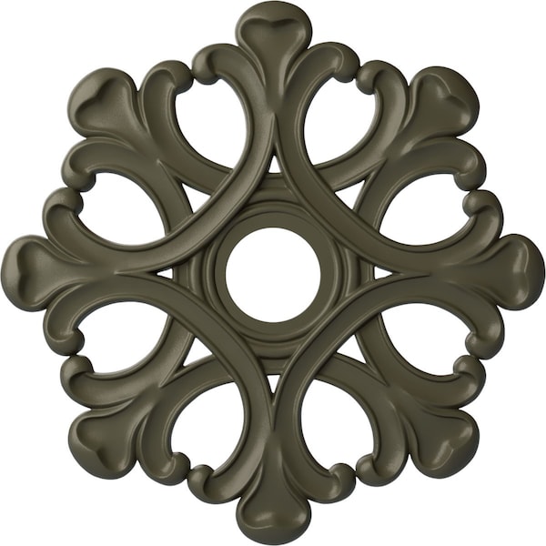 Ekena Millwork Angel Ceiling Medallion (Fits Canopies up to 4 3/8"), 20 7/8"OD x 3 5/8"ID x 1"P, Witch Hazel CM20ANWHF - main